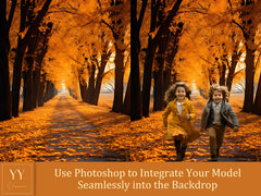 35 Herbst gelb Pfad digitale Hintergründe Sets für Hochzeit Mutterschaft Geburtstag Fotografie Fine Arts Studio Photoshop Overlay