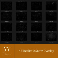 54 realistische Schnee-Overlay-Sets für Winter, Weihnachten, Feiertage, Fotografie, Fine Arts Studio, Photoshop-Bearbeitung