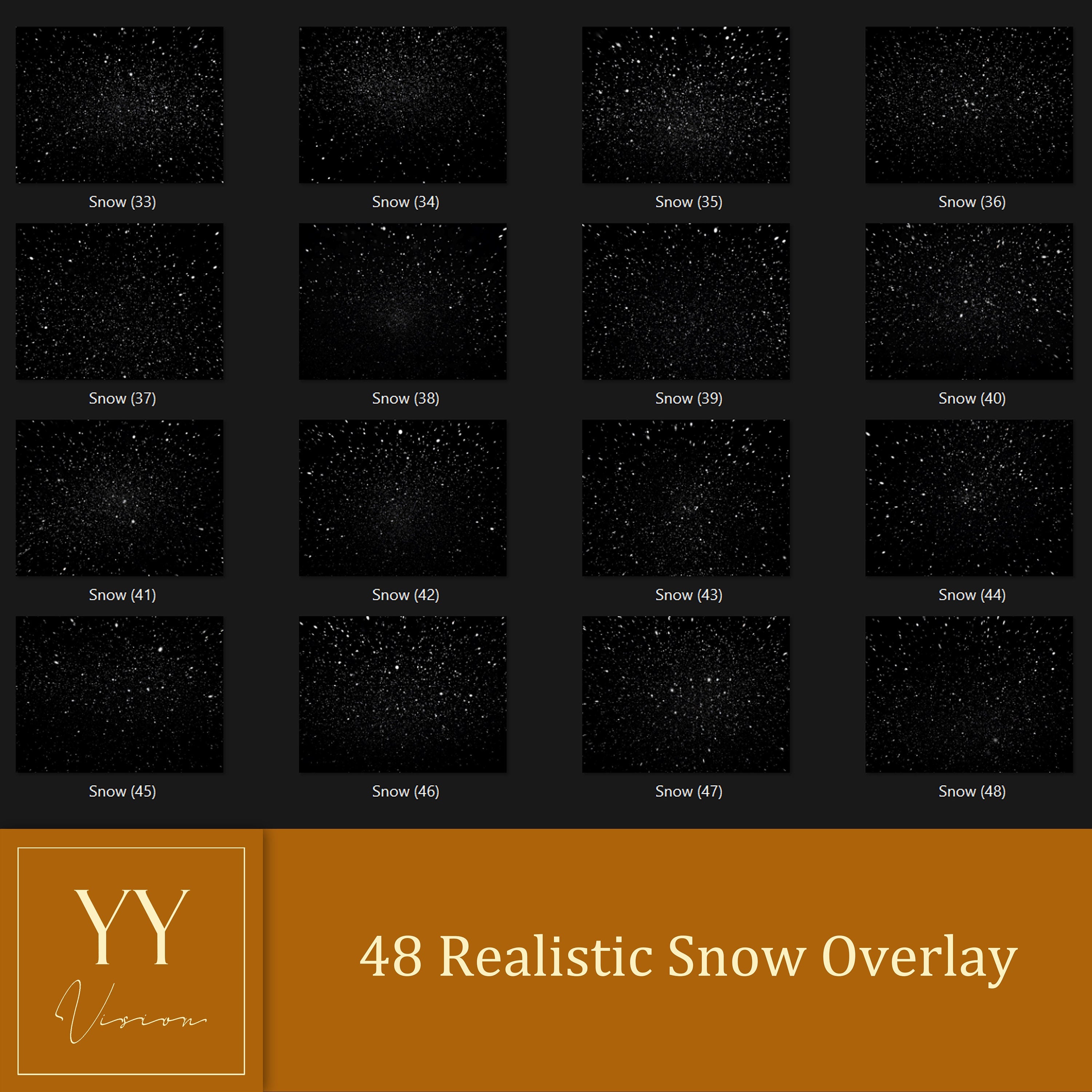 54 ensembles de superpositions de neige réalistes pour la photographie de vacances de Noël en hiver, studio d'art et édition Photoshop