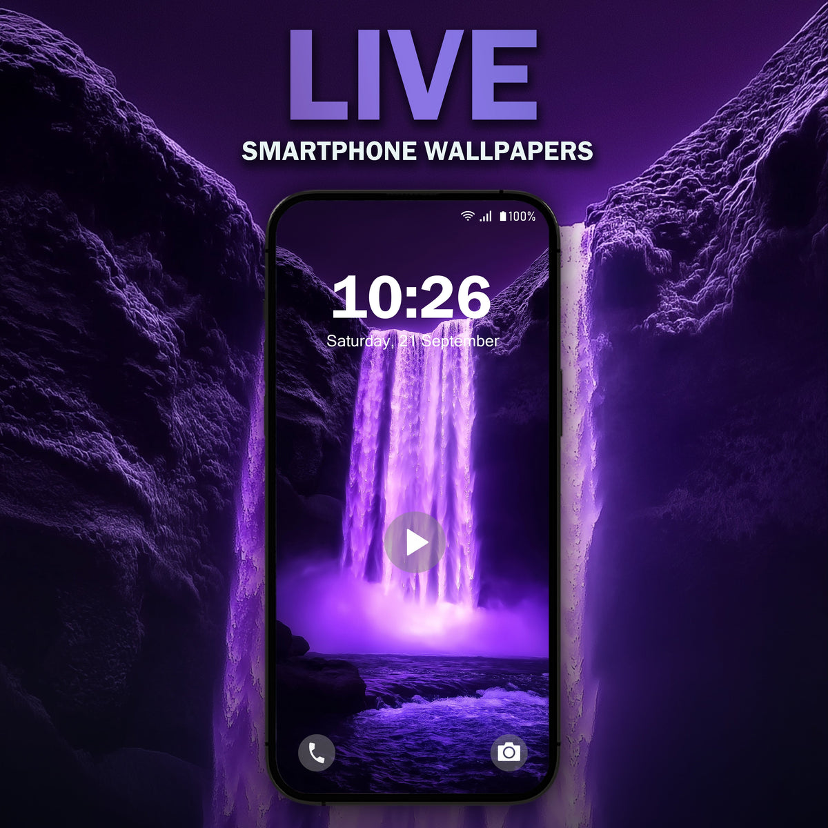 Waterfall Purple V2